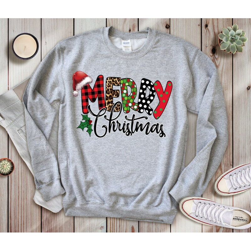 Merry Christmas Sweatshirt, Merry Christmas Sweatshirt,Holiday Shirt, Christmas Shirt ,Merry and Bright,Christmas Design shirt,Christmas Tee.jpg