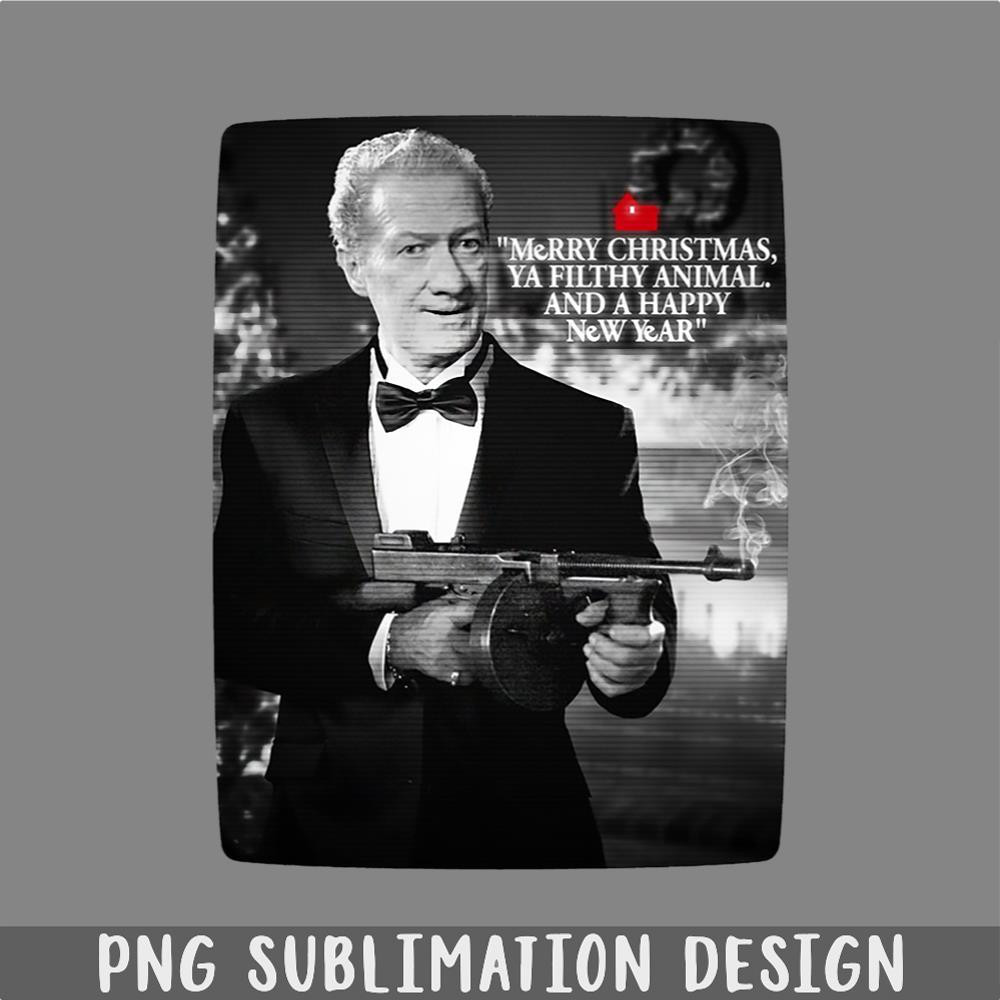 DM241123622-Merry Christmas Ya Filthy Animal Premium PNG, Christmas PNG.jpg