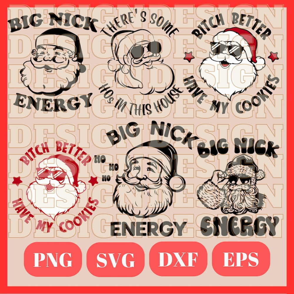 Big nick energy Svg, Big nick energy Svg Clipart,Big nick energy Png,Big nick energy santa Svg,Big nick energy Christmas Svg, Santa Svg.jpg