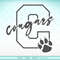 Cougars svg files for Cricut. cougars png, svg, dxf clipart files. cougars cut file svg.jpg