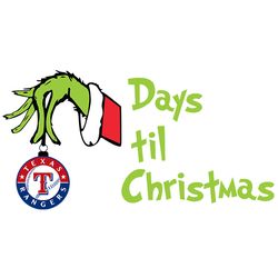 Texas Rangers Christmas Svg, Christmas Svg, Baseball Sports Svg, MLB Team Svg, MLB, MLB Design 10