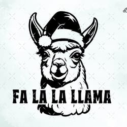 funny christmas llama svg, christmas svg cut file, xmas humor svg cut files for cricut, silhouette, cnc, for shirts, mug
