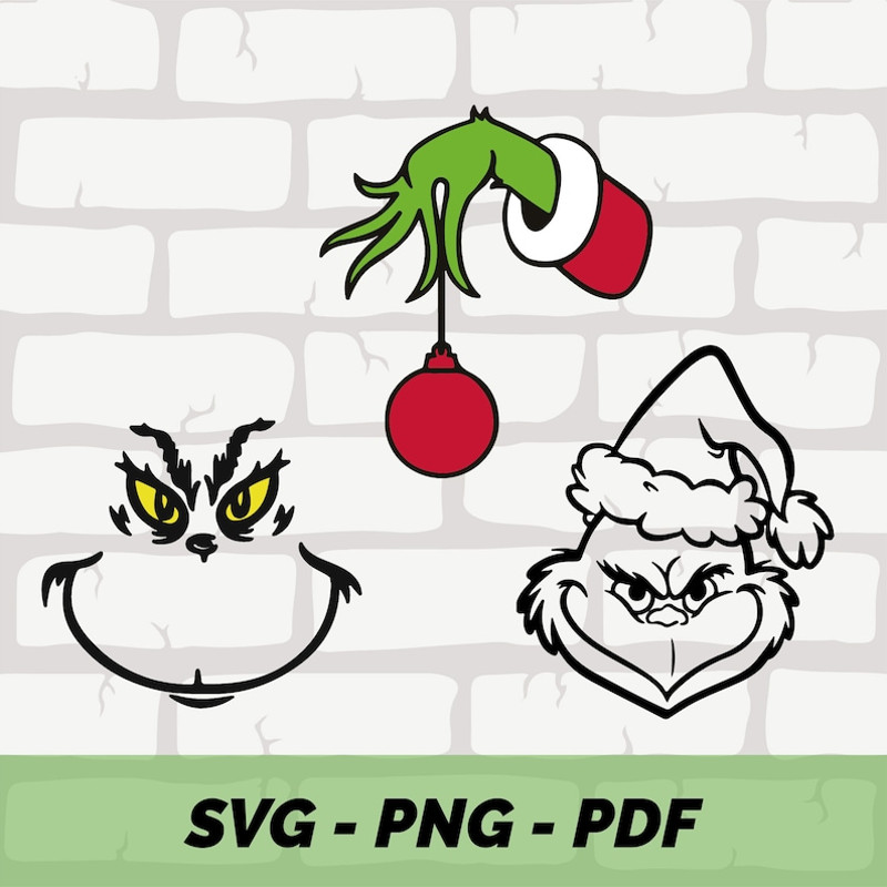 Grinch Face svg Grinch Hand Grinch svg Grinch svg bundle Grinch png.jpg