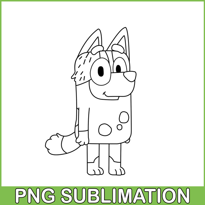 BLP22112332-Aunt Trixie Line PNG Bluey Character PNG Bluey Cartoon PNG.png