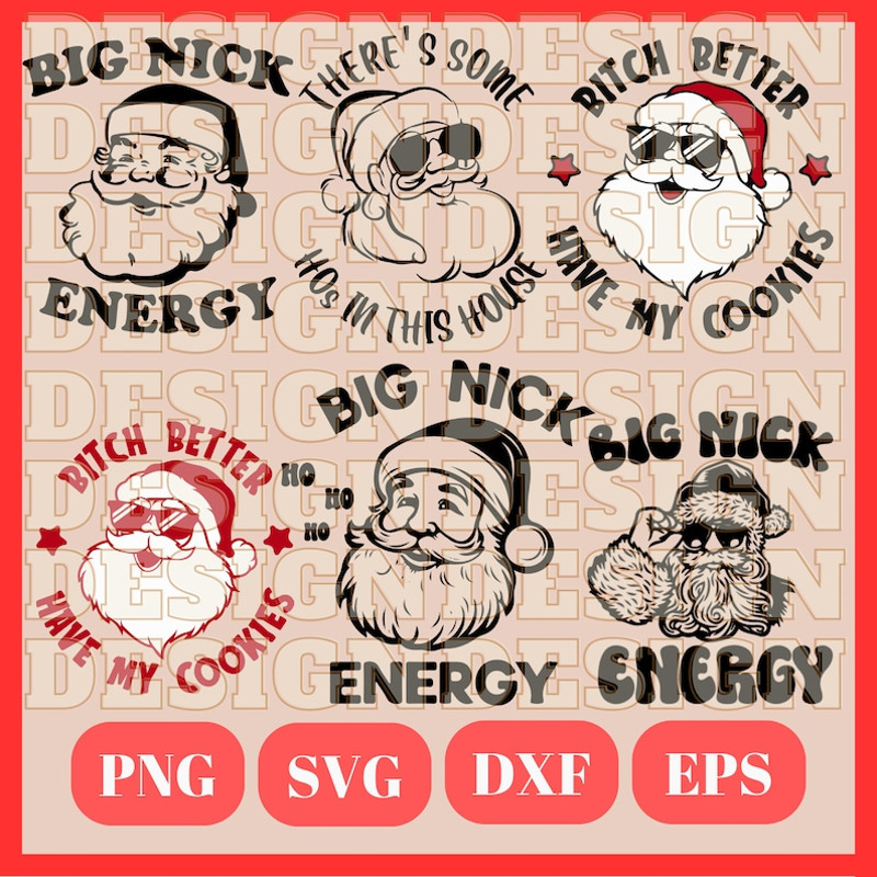 Big nick energy Svg, Big nick energy Svg Clipart,Big nick energy Png,Big nick energy santa Svg,Big nick energy Christmas Svg, Santa Svg.jpg