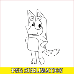 chilli 1 line png cute chilli png bluey family png