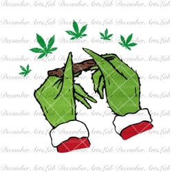 grich rolling cannabis svg roll marijuana blunt christmas weed joint winter cricut silhouette clipart vector digital png