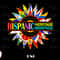 Hispanic Heritage Month Latino Countries Flags Sunflower PNG - Digital Art work designd by FlyHorShop.jpg