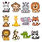 Jungle Animals SVG, Safari animals layered Svg, Animal SVG, Safari Animals SVG, Safari animals outline svg, Zoo Animals Clip Art 1.jpg