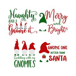 christmas gnome bundle svg, gnome clipart, merry christmas svg, gnomies svg, gnome holidays svg, digital download