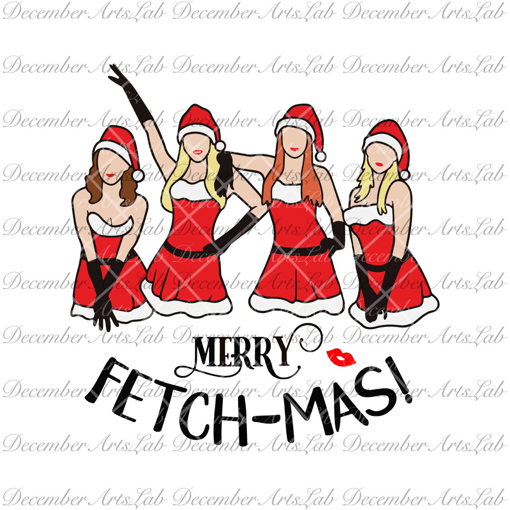 Mean Girls SVG, Mean Girls Christmas Jingle Bell Rock SVG, Fetch Christmas SVG, svg png jpg Cricut Silhouette Cutting Files Christmas svg.jpg