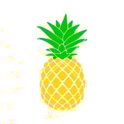 pineapple svg, pineapple, monogram frames svg, summer svg, pineapple clipart, pineapple png, cut files for cricut, fruit