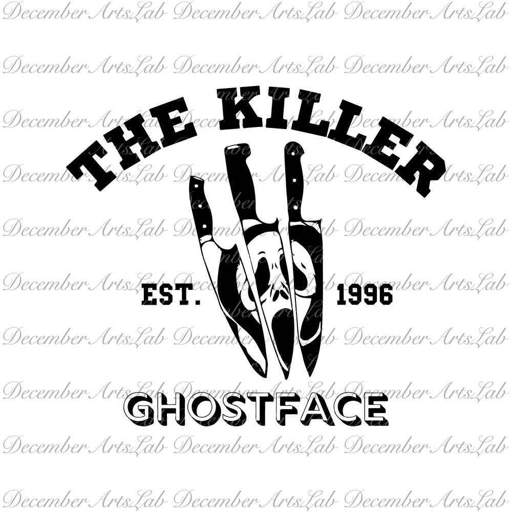 The killler ghost face etc 1996 scream movie svg, Scream svg, Ghost face svg Scream You Hang up SVG, Horror svg, Retro Halloween Svg.jpg