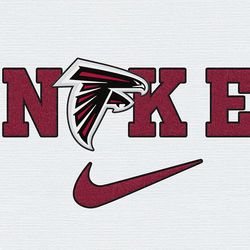 Nike Atlanta Falcons Embroidery Effect, Nike Svg, Football Team Svg, Nfl Logo, NfL,Nfl Design 55