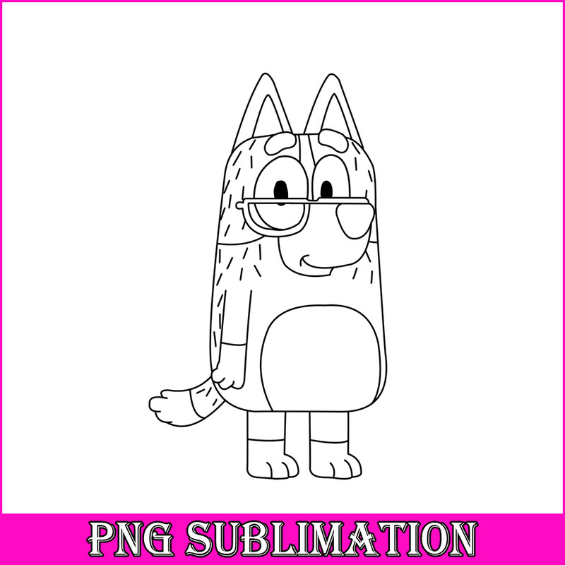 BLP22112378-Nana Line PNG Nana Bluey PNG Bluey Cartoon PNG.png