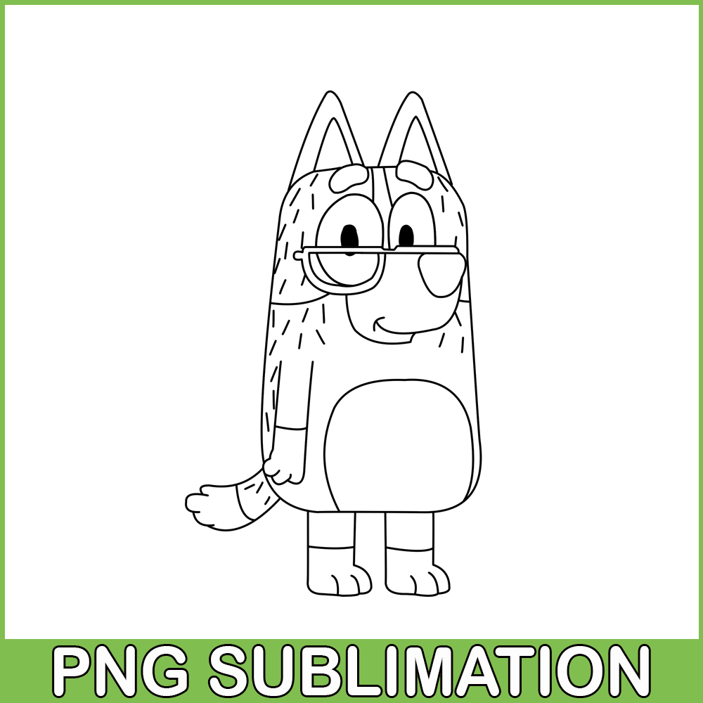 BLP22112378-Nana Line PNG Nana Bluey PNG Bluey Cartoon PNG.png