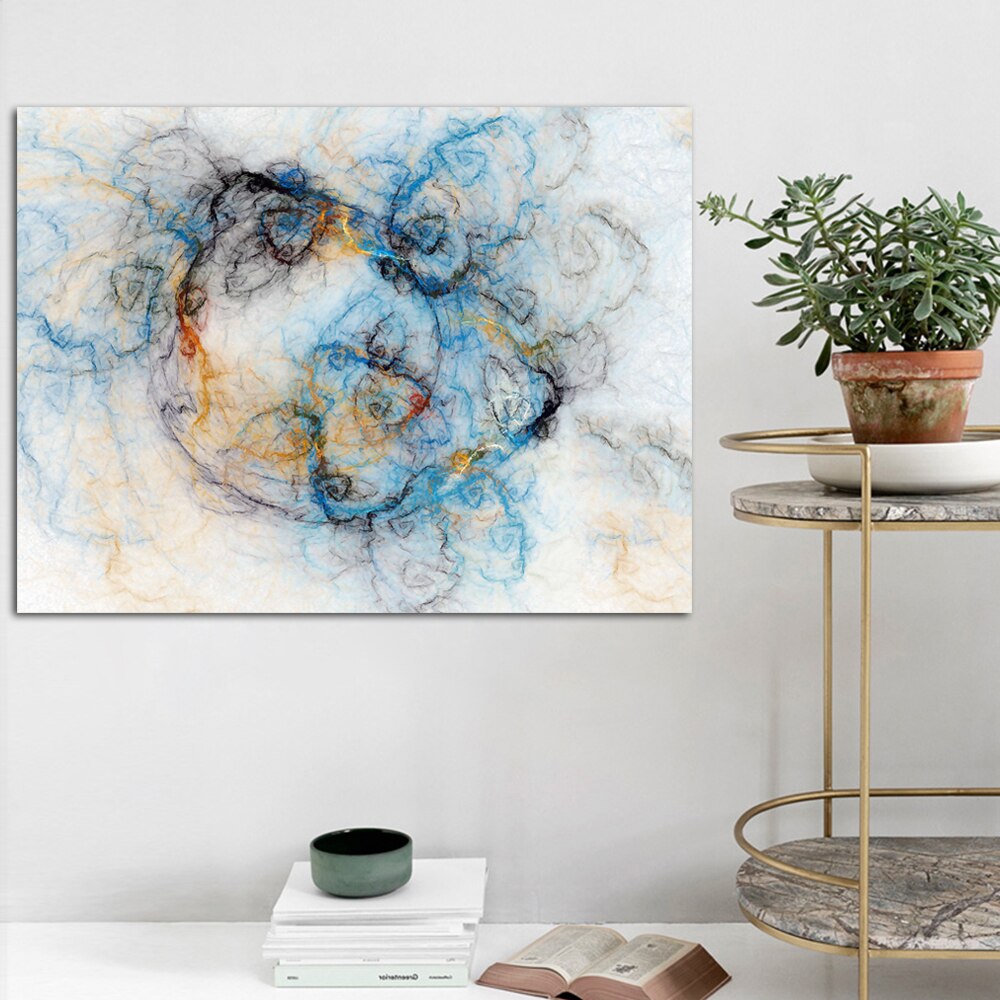 Abstract Wall Art Poster Canvas Painting Room Decoration Landscape Wall Pictures For Living Room Home Decor.jpg