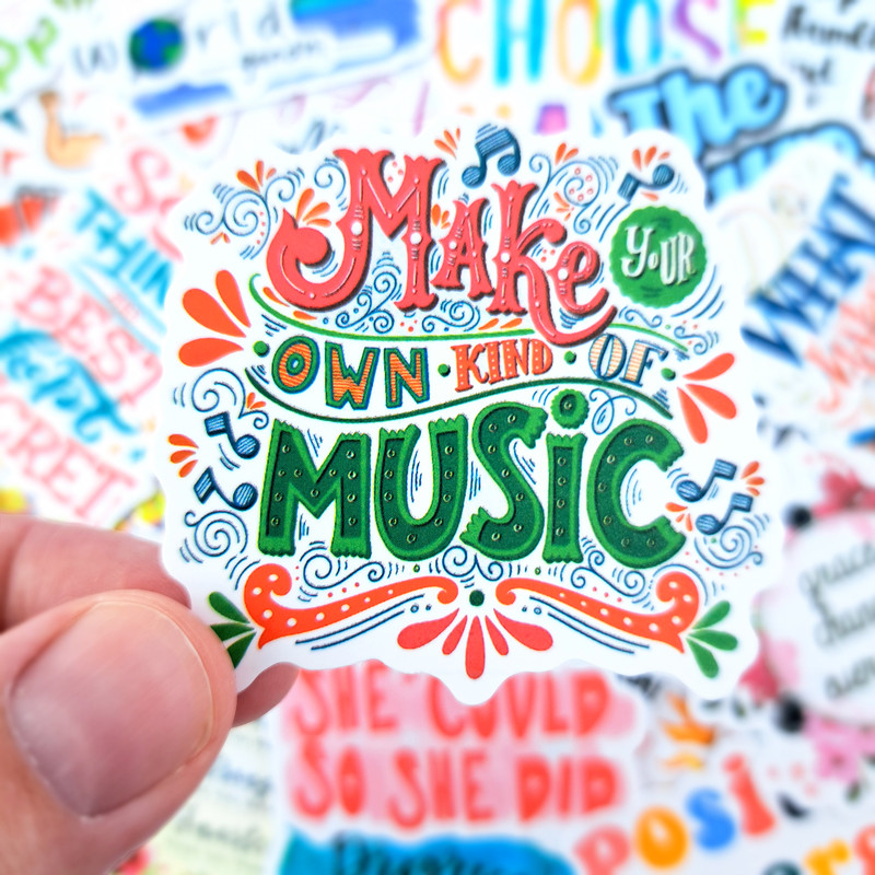 MotivationalInspirationalQuotesStickersPositiveQuotesstickers LaptopDecalsLuggageDecalsTe