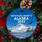 Alaska Cruise Ornament,Travel Christmas Gift,Honeymoon Ornament,Alaska Family Vacation Christmas gift, HAPS21 - 1.jpg