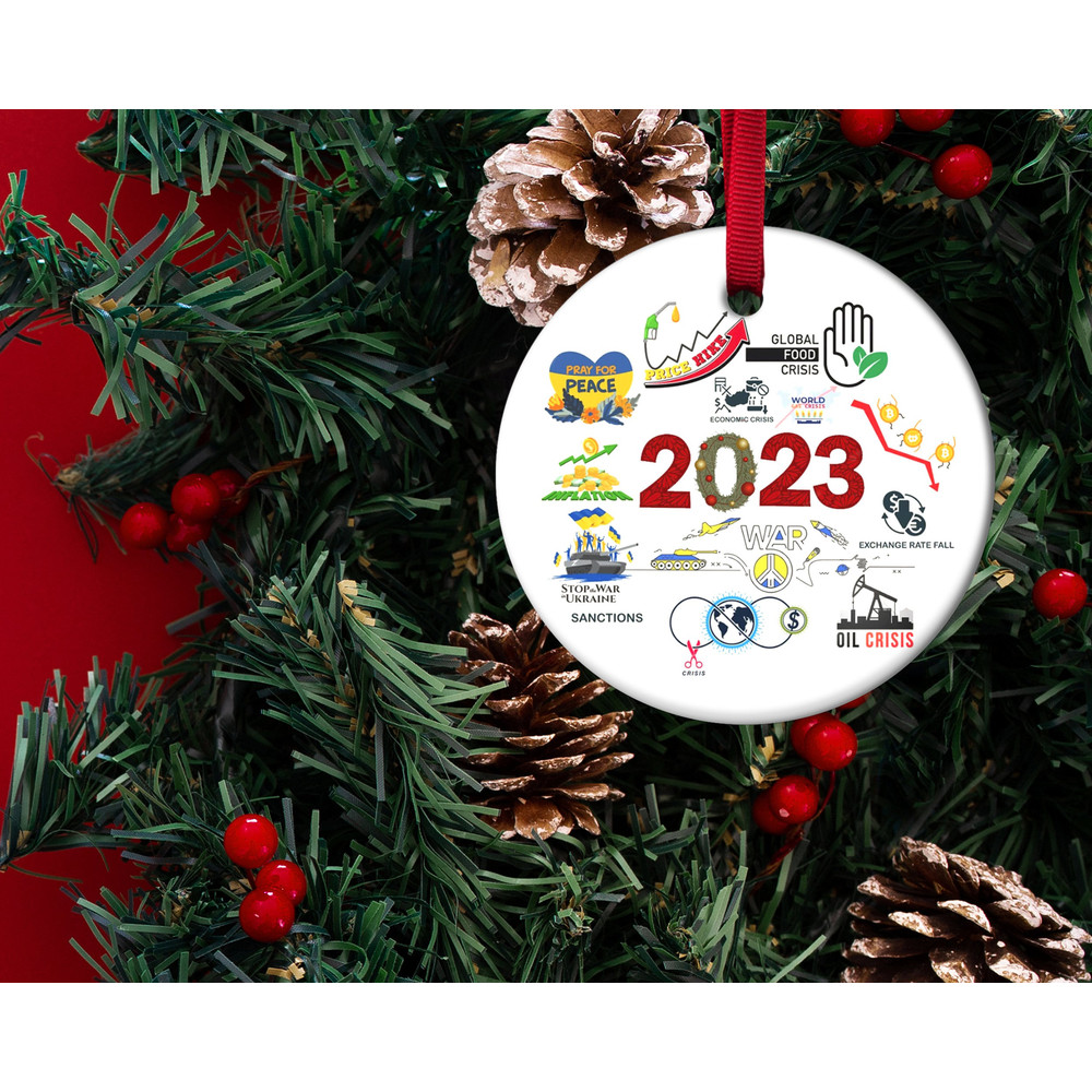 2023 Major Events Ornament,Family Christmas Ornament,Xmas Tree Hanging Keepsake,Christmas Decoration,Family Gift HAPY18 - 2.jpg