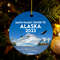 Alaska Cruise Ornament,Travel Christmas Gift,Honeymoon Ornament,Alaska Family Vacation Christmas gift, HAPS21 - 3.jpg