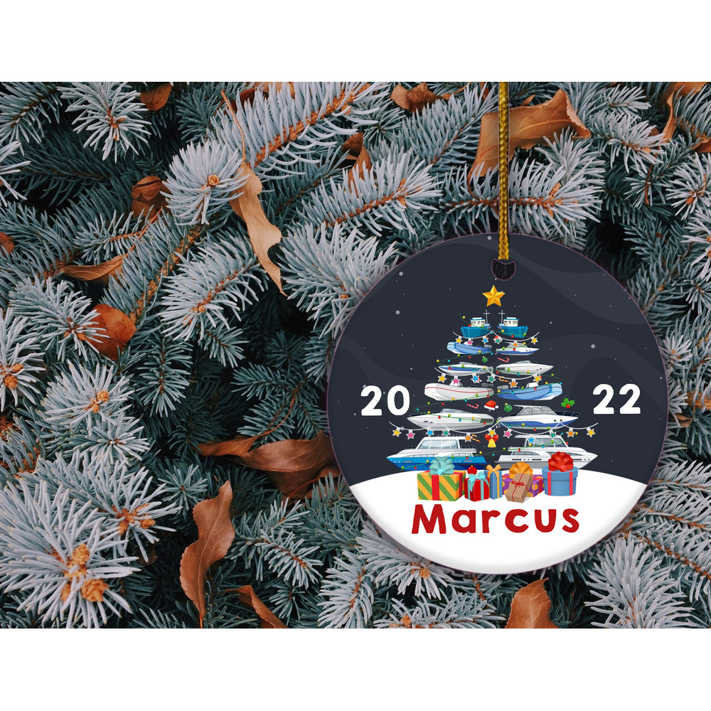Custom Boat Ornament,Boat Christmas Tree Ornament,New Boat Gift Ornament,Life is Better on a Boat Ornament,Boat Lover Ornament, H-30112228 - 2.jpg