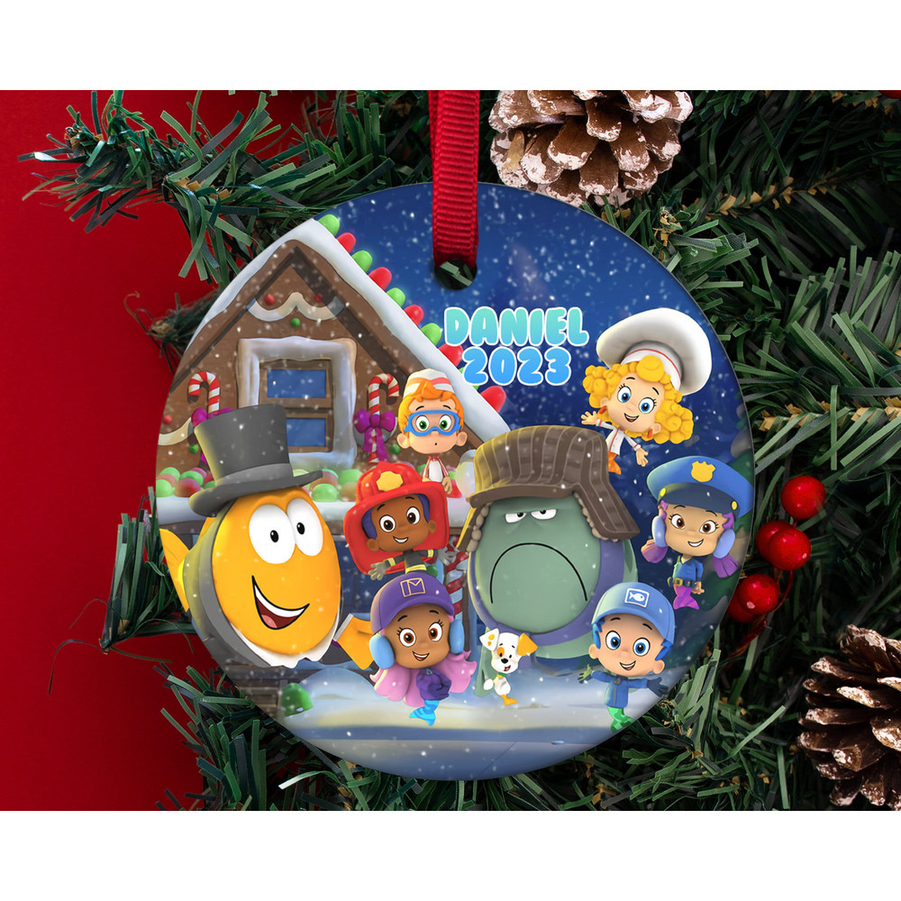 Custom Sushi Christmas Tree Ornaments, Sushi Japanese Food Lover, Christmas Sushi Ornament 2023 KBTC16 - 1.jpg