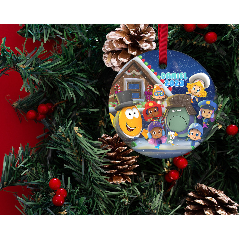 Custom Sushi Christmas Tree Ornaments, Sushi Japanese Food Lover, Christmas Sushi Ornament 2023 KBTC16 - 2.jpg