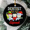 Dentist Christmas Ornament, Dental School Gift, Dental Christmas Ornament, Tooth Christmas Ornament, Dental Student Gift E1NG30 - 3.jpg