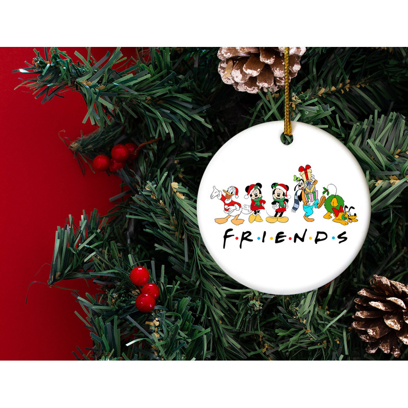 Disney Christmas Ornament,Disney Family Ornament,Mickey And Friends Ornament,Disney Character Ornament,Xmas Disney Gift, H-03122201 - 2.jpg