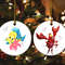 Disney The Little Mermaid Christmas Ornament,Flounder and Sebastian Ornamenrt,Disney Chritsmas Ornament, HAO409 - 1.jpg