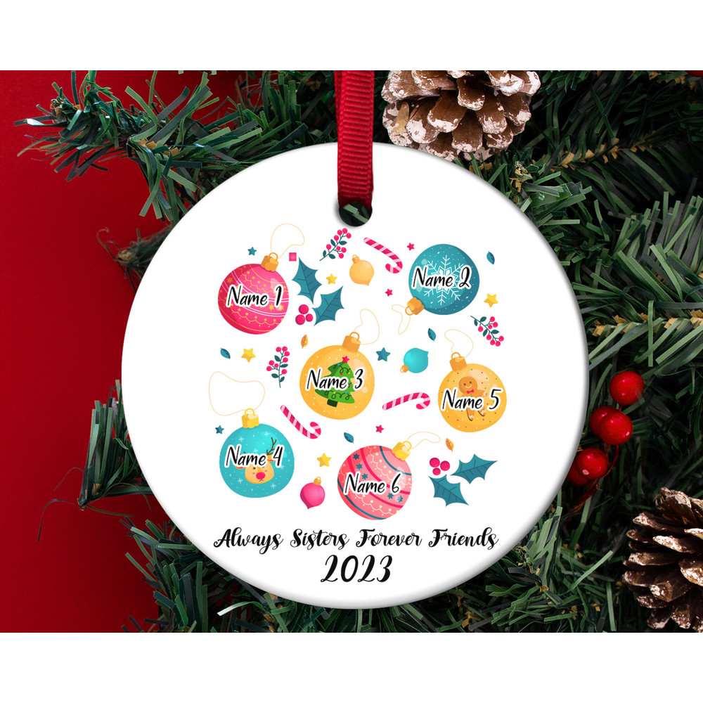 Family Christmas Ornament 2023,Custom Family Ornament,Siblings Gift,Christmas Gift, HAPY16 - 1.jpg