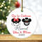 First Christmas Married Disney Ornament,Married Couple Ornament,Disney Gift For Couple,Personalized Disney Ornament Gift HAPS23 - 1.jpg