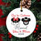 First Christmas Married Disney Ornament,Married Couple Ornament,Disney Gift For Couple,Personalized Disney Ornament Gift HAPS23 - 3.jpg