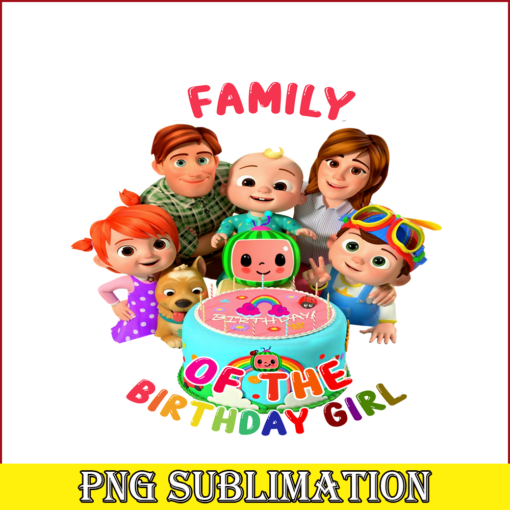 CCB23112308-Family Of The Birthday Girl PNG Cocomelon Birthday Girl PNG Cocomelon Birthday PNG.png
