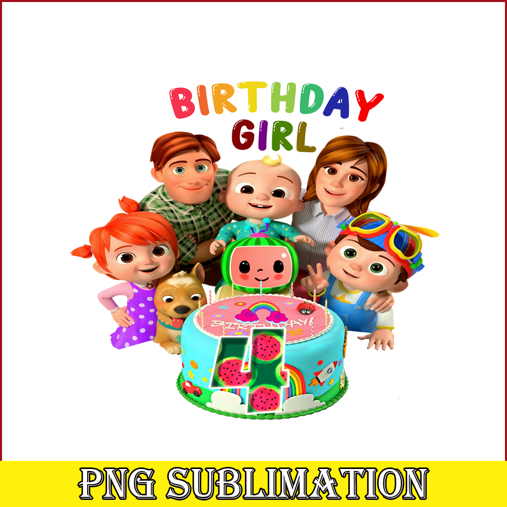 CCB23112313-4th Birthday Girl PNG Cocomelon Birthday Girl PNG Cocomelon Party PNG.png