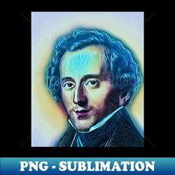 Felix Mendelssohn Portrait  Felix Mendelssohn Artwork 5 - Professional Sublimation Digital Download - Create with Confidence