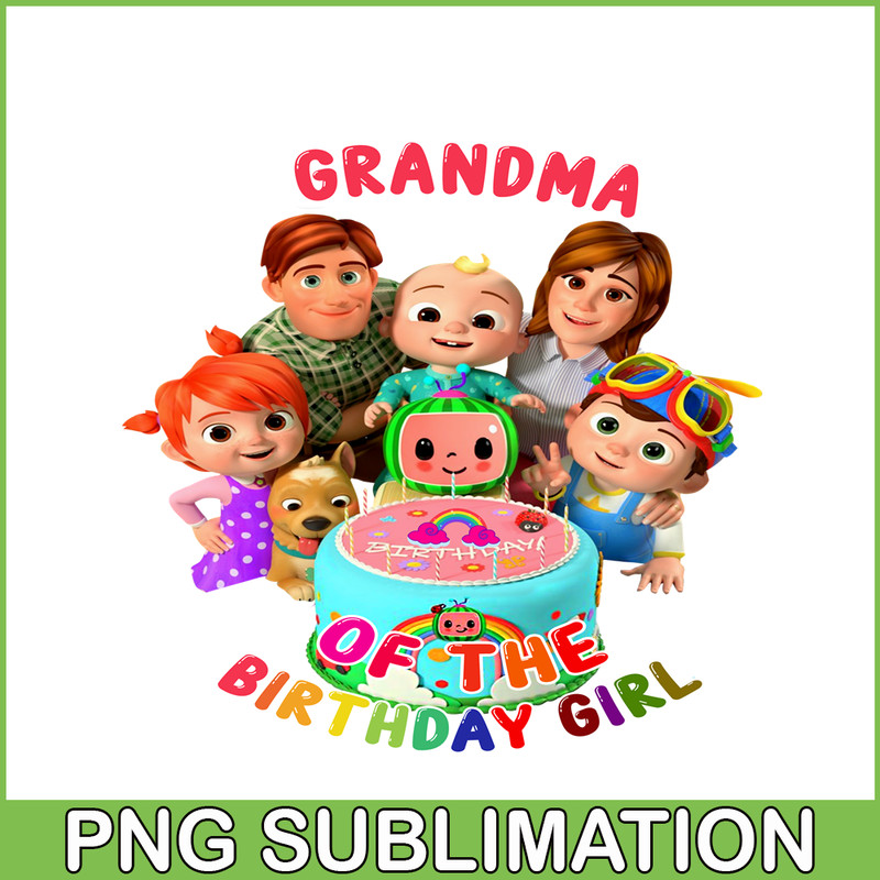CCB23112317-Grandma Of The Birthday Girl PNG Cocomelon Family Birthday PNG Cocomelon Birthday PNG.png