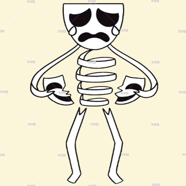 Gangle Vector Graphic Gangle SVG from the amazing digital circus SVG, Gangle SVG, - Inspire ...