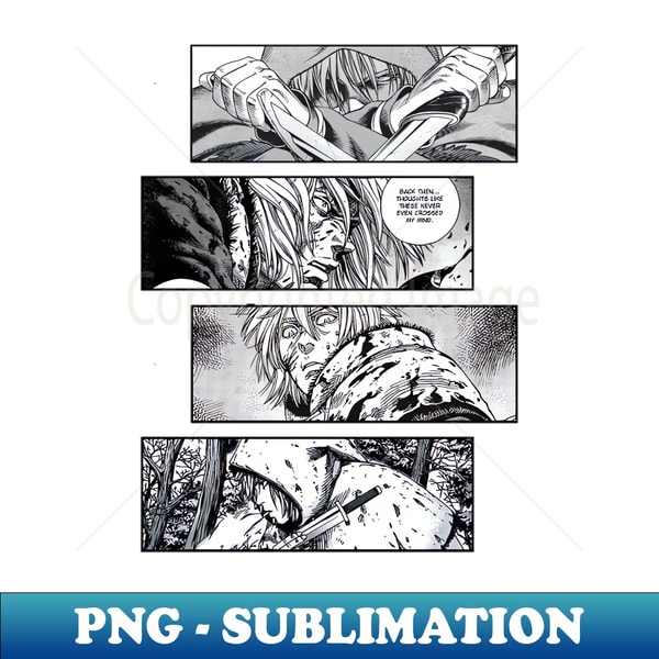 Thorfinn Vinland Saga Vinrando Saga Manga Panel Signature Inspire thorfinn-vinland-saga-vinrando-saga-manga-panel-signature-inspire