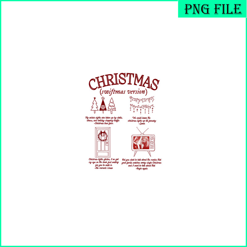 TLS13112303-Christmas Swiftmas PNG, Funny Xmas PNG, Family Matching Retro PNG.png