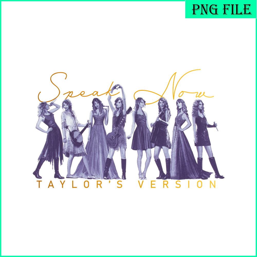TLS13112345-Speak Now Songs PNG, Taylor Version PNG, Purple Albums PNG.png