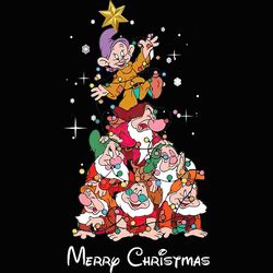 seven dwarfs christmas lights