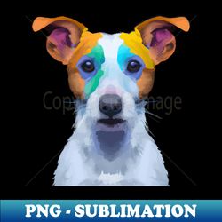 Jack Russell Terrier Photo Art - Instant Sublimation Digital Download - Add a Festive Touch to Every Day