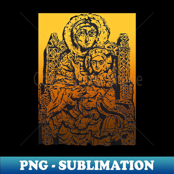 QC-17840_MADONNA AND CHILD DRAWING STONE SCULPTURE 1103.jpg