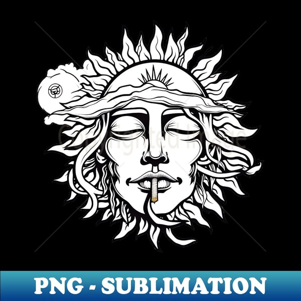 RF-26845_Sun Smoking Weed - Hilarious Gift for Men Funny 9247.jpg