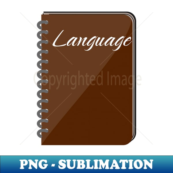 Language School Subject Labels Spiral Notebook - Stylish Sub | Inspire ...
