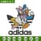 Daisy x duck adidas Embroidery Design, Adidas Embroidery, Brand Embroidery, Embroidery File,Logo shirt,Digital download.jpg