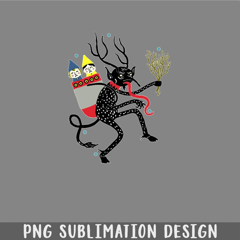 DM241123937-Vintage Krampus The Christmas Devil Retro Old Fashion Krampus Christmas Gifts Design PNG, Christmas PNG.jpg