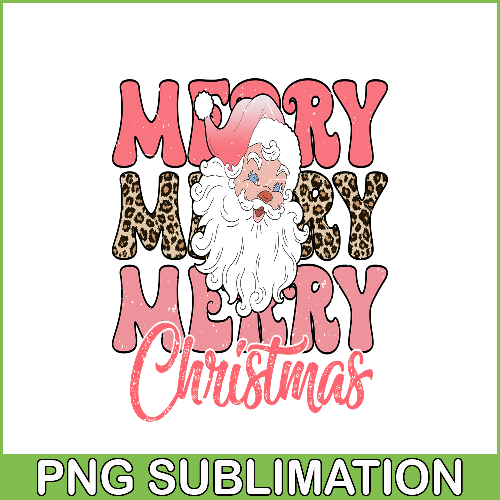 CRM09112359-Merry christmas santa pink png.png